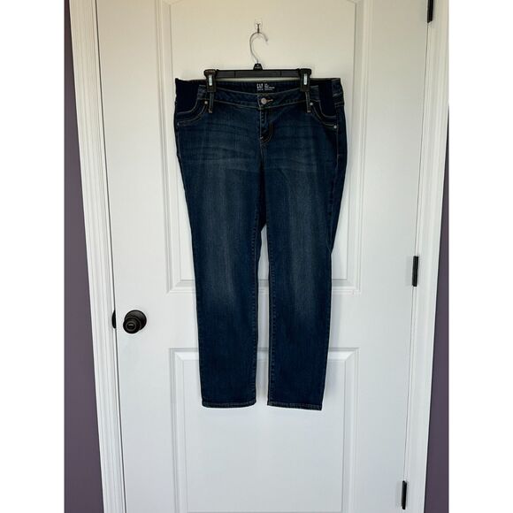 Gap Best Girlfriend Maternity Jeans Size 12 Regular - Picture 1 of 7